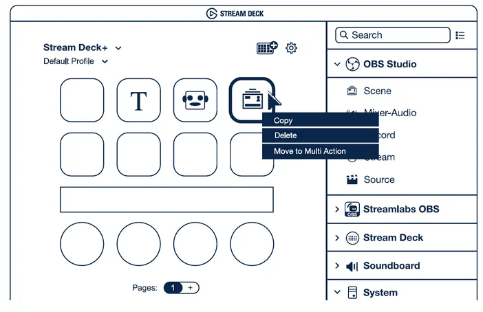 Stream Deck + - Edit Keys