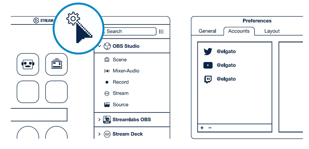 Stream Deck + - Social Media