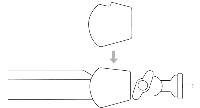 Wave Desk Stand - Adjustment 2