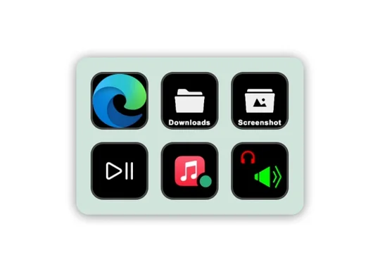Virtual Stream Deck Audio Switcher