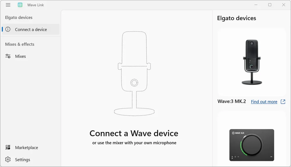 Connect a Wave Device