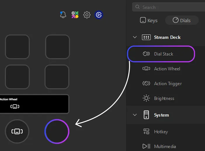Dial Stack - Create 2