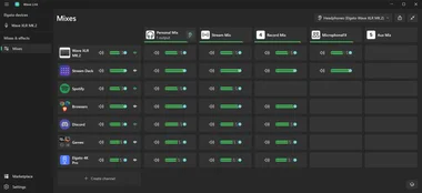 Wave Link 3.0 Generic layout Wave XLR MK.2