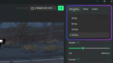 Elgato Studio - Max Framerate