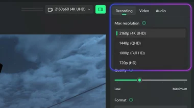 Elgato Studio - Max Resolution