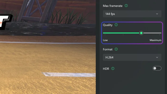 Elgato Studio - Quality Controls