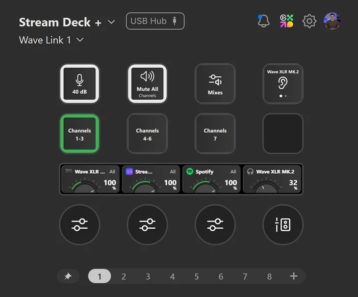 Export to Stream Deck Profile SD+