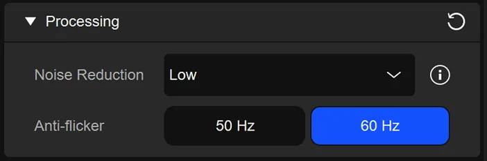 Facecam 4K - Noise Reduction