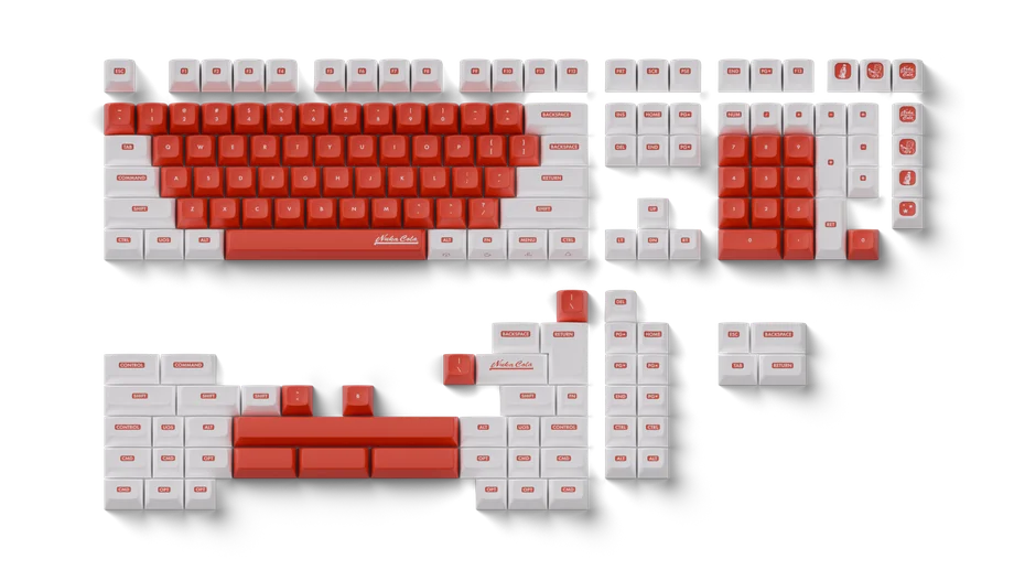 Fallout Nuka-Cola Keycaps