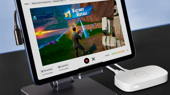 Game Capture Neo with iPad close
