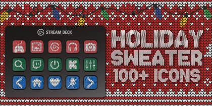 Holiday Sweater Icons by CodyRiff