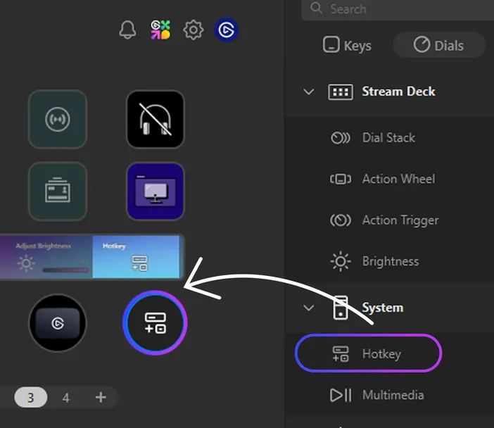Hotkey - Add Dials