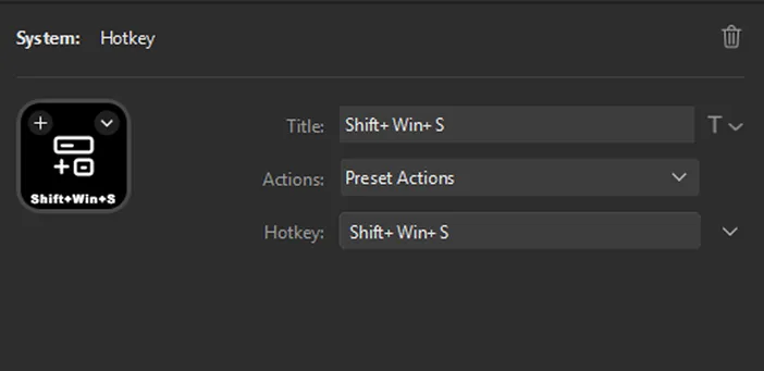 Hotkey - Details