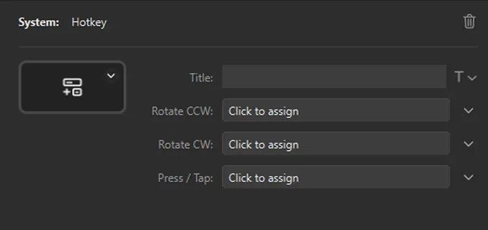 Hotkey - Dials