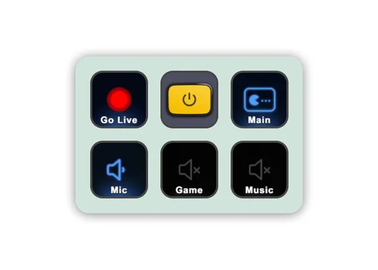 Virtual Stream Deck Smart Lighting