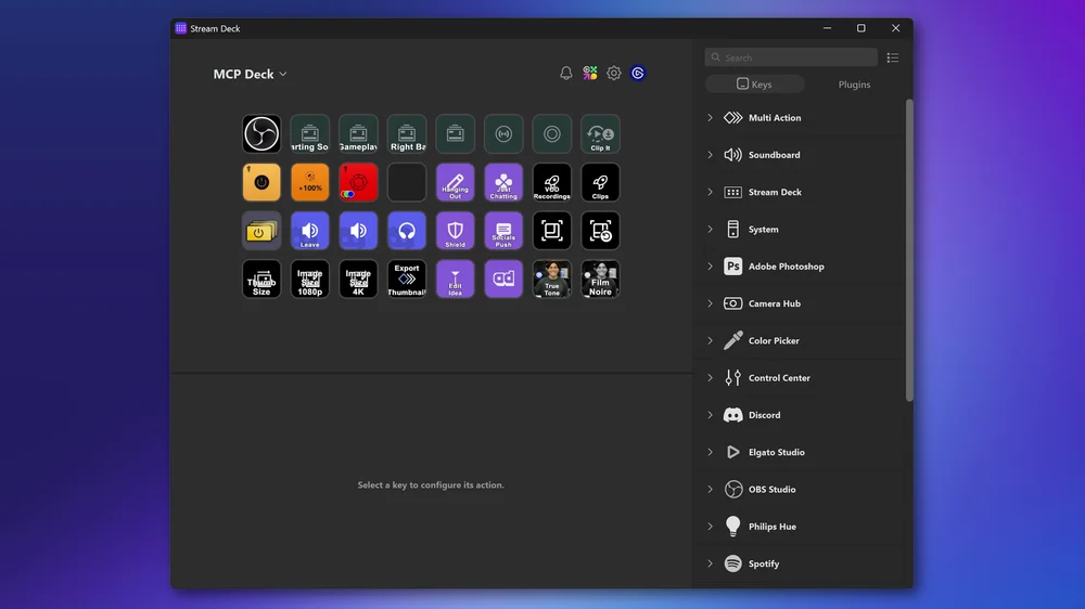 MCP - Stream Deck Canvas