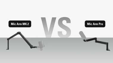 Wave Mic Arm MK.2 vs Mic Arm LP