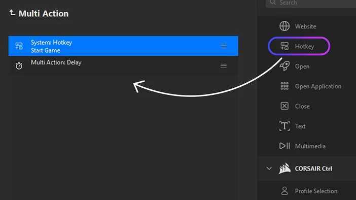 Multi Action - Add
