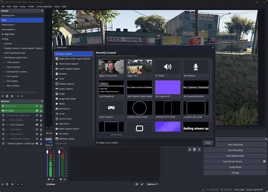 OBS Studio 32.2 Full UI