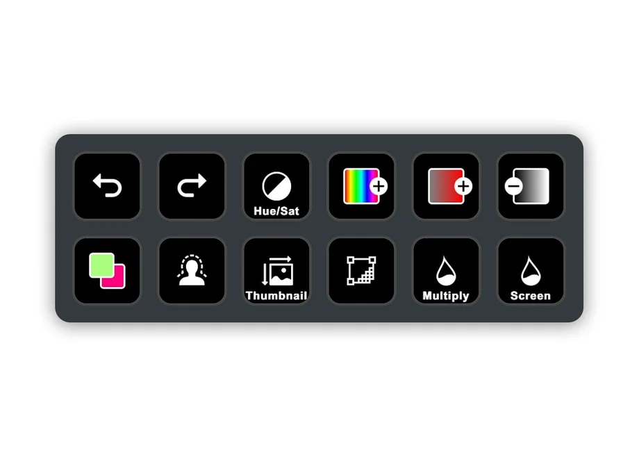 Virtual Stream Deck Photoshop