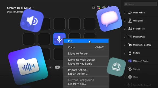 Pinned Actions Explorer