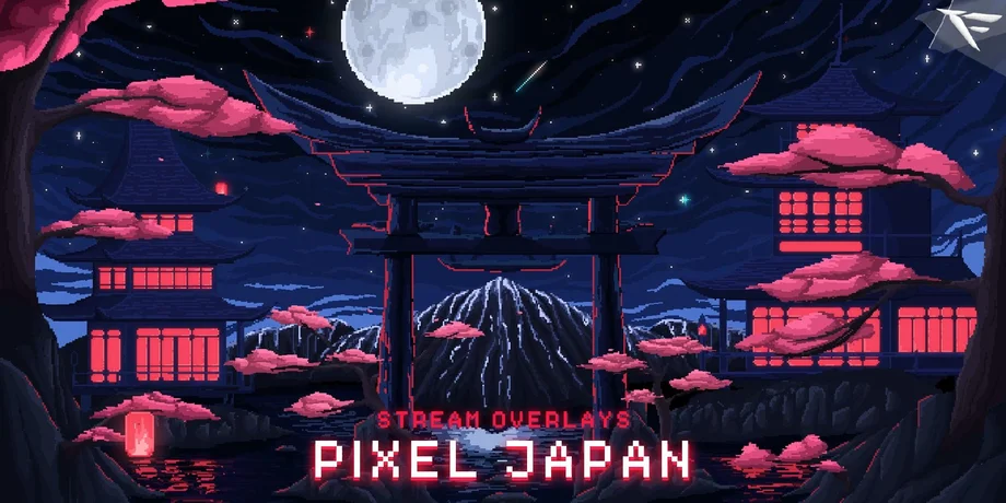 Pixel Japan Stream Deck icon pack preview