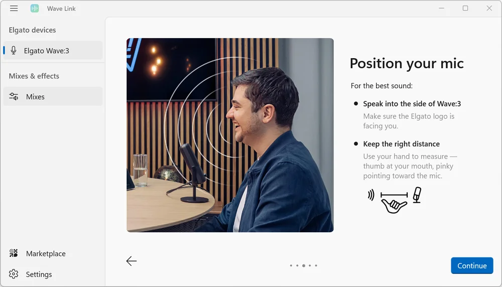 Position Your Device