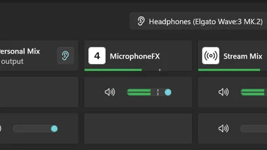 Wave Link 3.0 MicrophoneFX Zoomed
