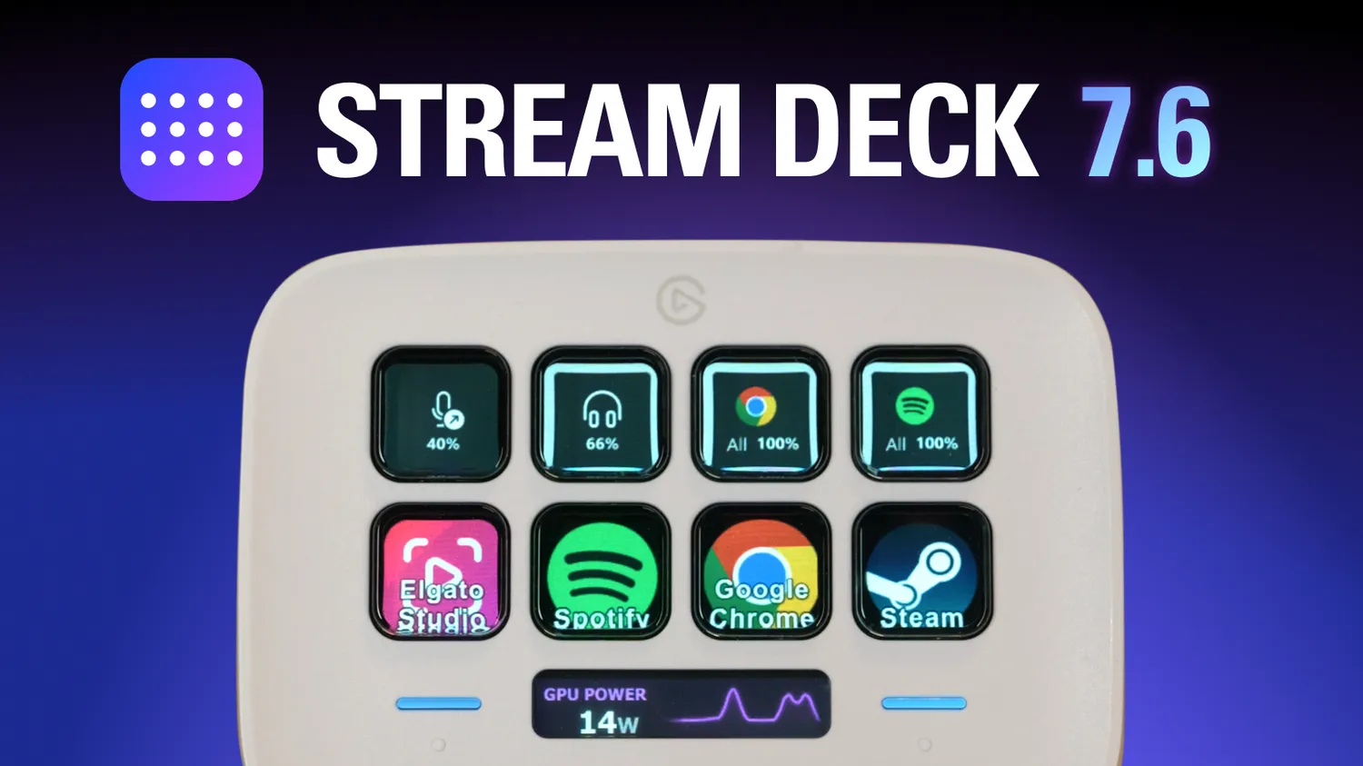Stream Deck 7.6: Infobar Actions for Stream Deck Neo | Elgato