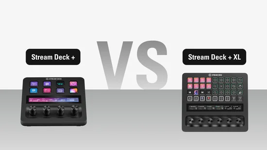Stream Deck + vs Stream Deck + XL