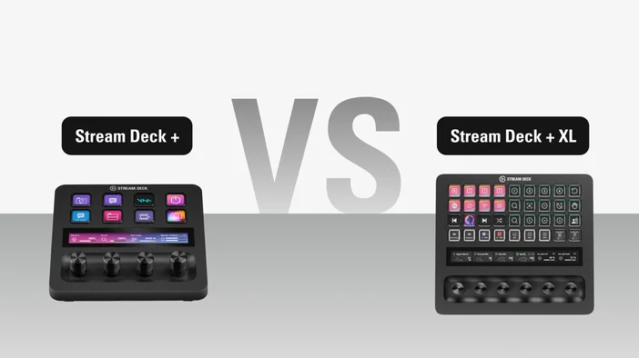 Stream Deck + vs Stream Deck + XL