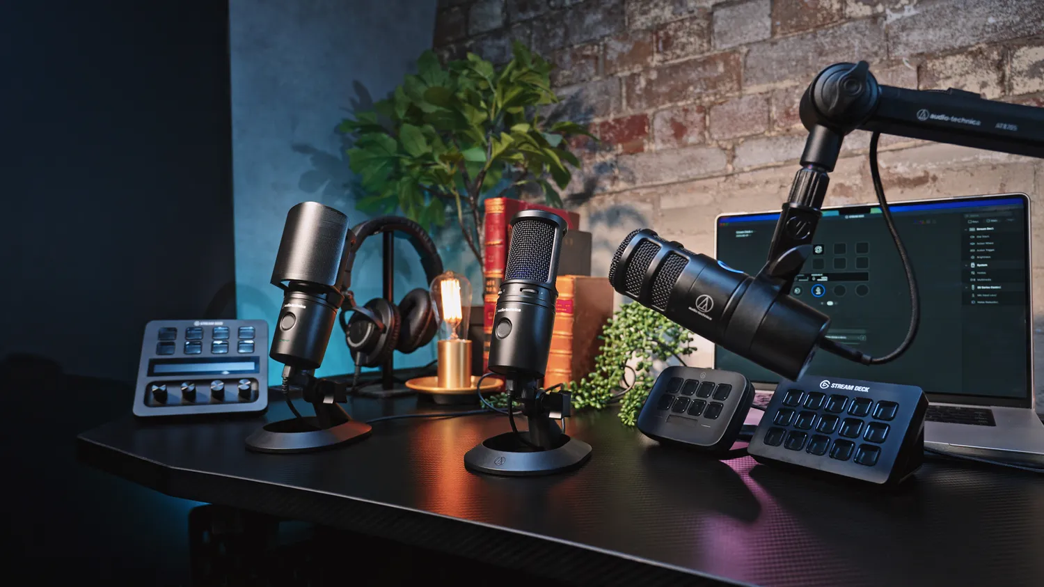Elgato Stream Deck Plugin for Audio-Technica's 20 Series USB Mics