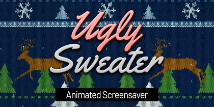 Ugly Sweater Animated Screensaver by SideshowFX