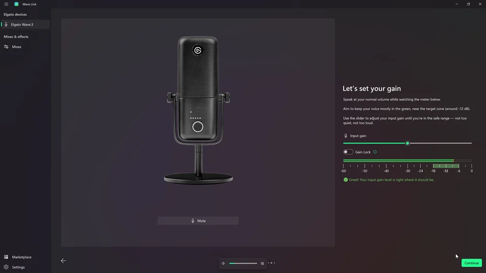 Wave 3 Gain Settings