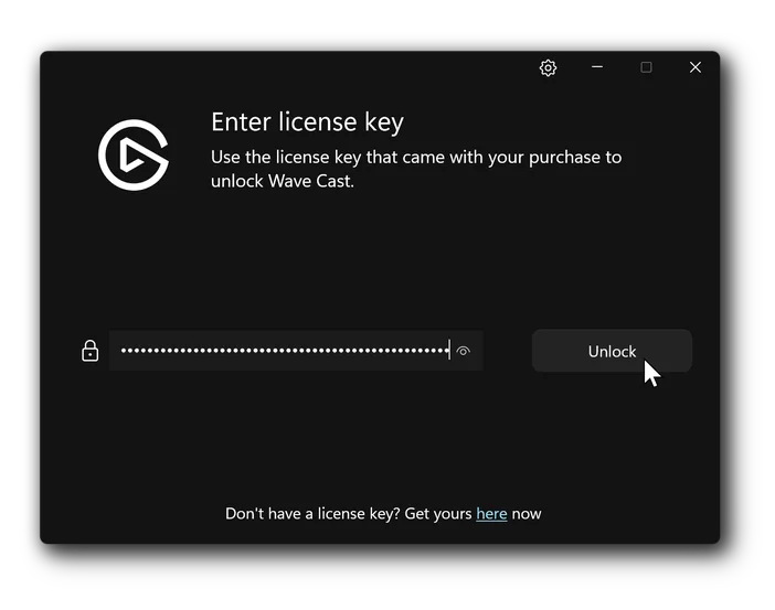 Wave Cast Activating