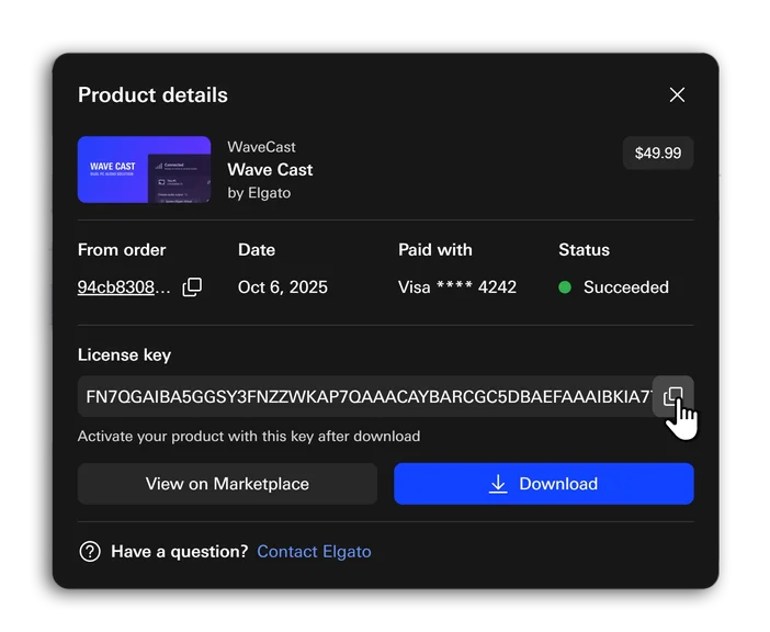 Wave Cast Finding License Key