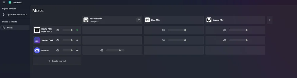 Wave Link - With Stream Deck