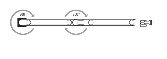 Wave Mic Arm LP - Desk Clamp 2