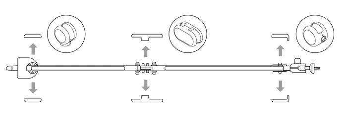 Wave Mic Arm MK.2 - Hinge Caps