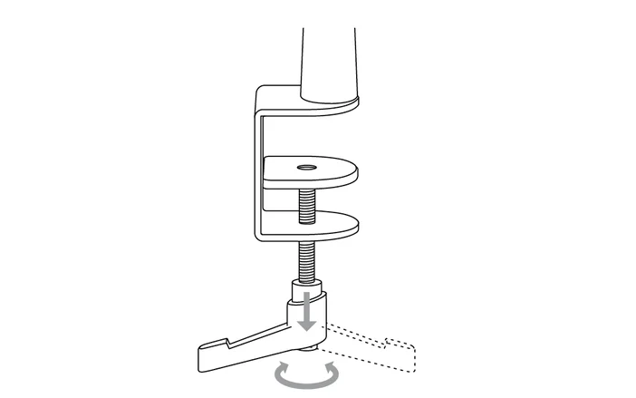 Wave Mic Arm MK.2 - Desk Clamp 2