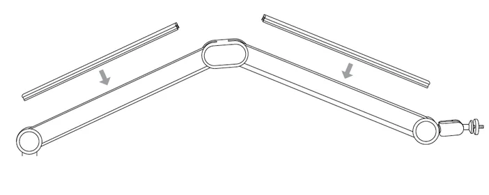 Wave Mic Arm MK.2 - Cable Management