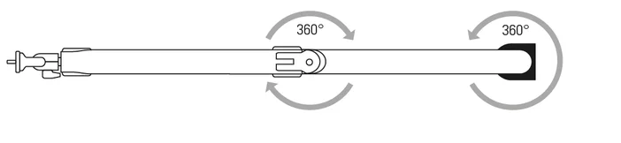 Wave Mic Arm Pro- Measures 3