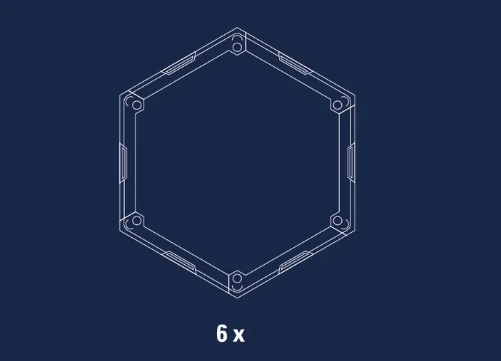 Wave Panels Starter Set - Assemble EasyClick frames 2