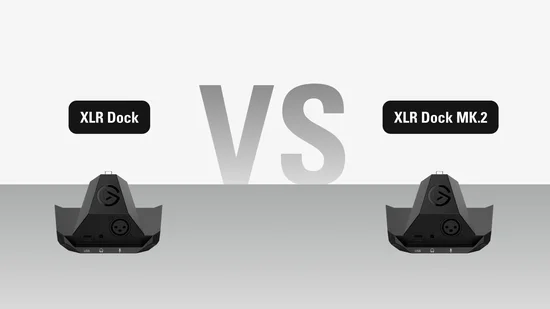 XLR Dock vs XLR Dock MK2