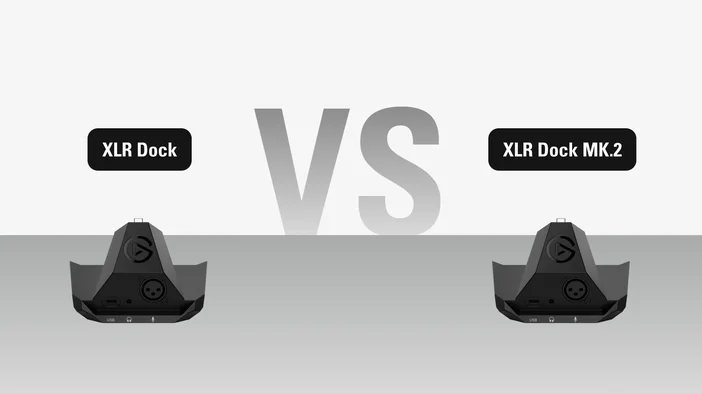XLR Dock vs XLR Dock MK2