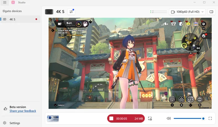 Elgato Studio 1.1 Recording