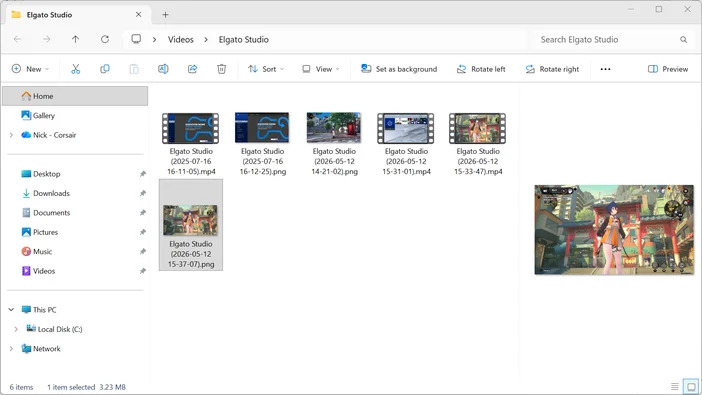 Elgato Studio 1.1 Screen Shots in Windows