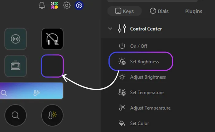 light stream deck - add